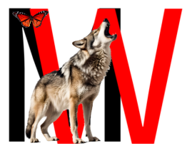 Logo MW- may we all win MW wolf May We all Win LOGO and favicon